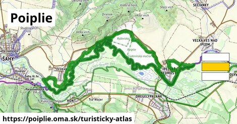 ikona Turistická mapa turisticky-atlas v poiplie