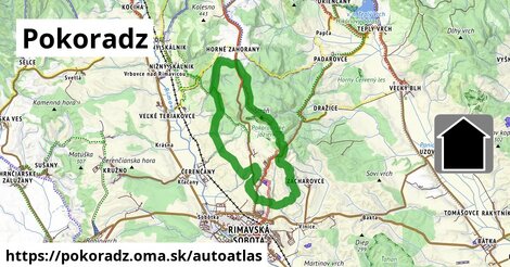 ikona Mapa autoatlas v pokoradz