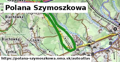 ikona Mapa autoatlas v polana-szymoszkowa