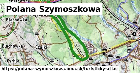 ikona Turistická mapa turisticky-atlas v polana-szymoszkowa