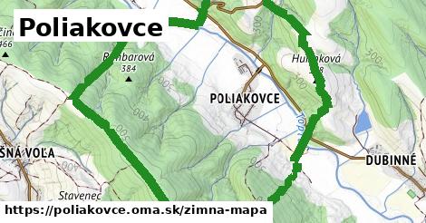 ikona Zimná mapa zimna-mapa v poliakovce