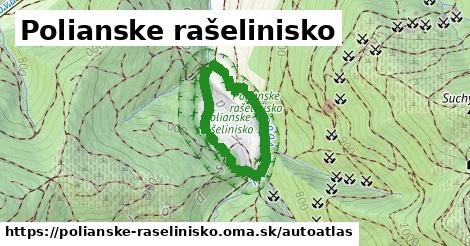 ulice v Polianske rašelinisko