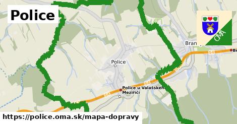 ikona Mapa dopravy mapa-dopravy v police