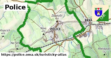 ikona Turistická mapa turisticky-atlas v police