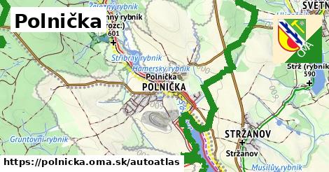 ikona Mapa autoatlas v polnicka