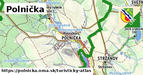 ikona Turistická mapa turisticky-atlas v polnicka