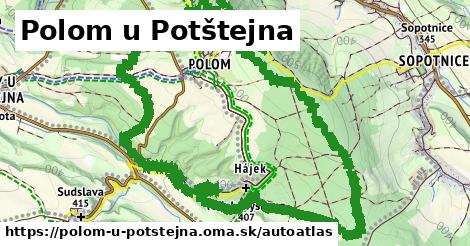 ikona Mapa autoatlas v polom-u-potstejna