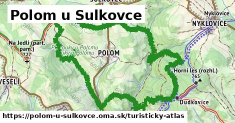 ikona Polom u Sulkovce: 0 m trás turisticky-atlas v polom-u-sulkovce