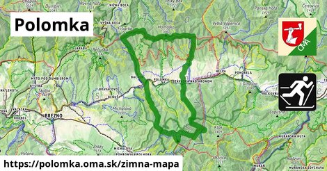 ikona Zimná mapa zimna-mapa v polomka