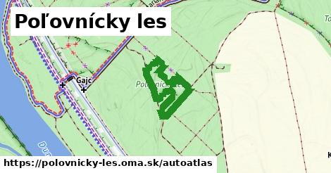 ikona Mapa autoatlas v polovnicky-les