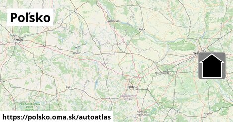 ikona Mapa autoatlas v polsko