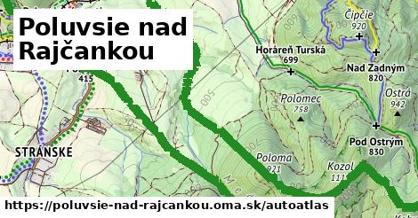 ikona Mapa autoatlas v poluvsie-nad-rajcankou