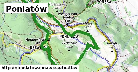 ikona Mapa autoatlas v poniatow