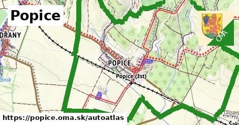 ikona Mapa autoatlas v popice