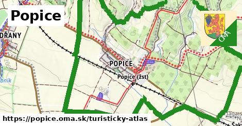 ikona Turistická mapa turisticky-atlas v popice