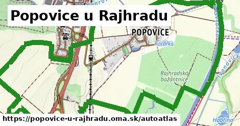 ikona Mapa autoatlas v popovice-u-rajhradu