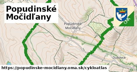 ikona Cyklo cykloatlas v popudinske-mocidlany