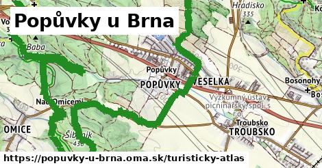ikona Turistická mapa turisticky-atlas v popuvky-u-brna