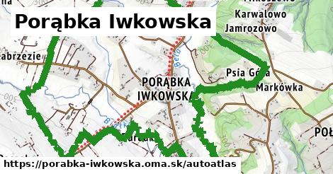 ikona Mapa autoatlas v porabka-iwkowska