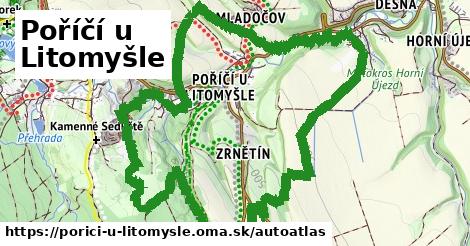 ikona Mapa autoatlas v porici-u-litomysle