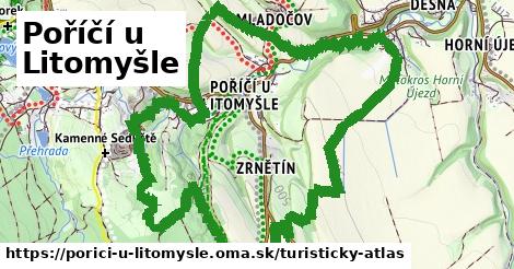 ikona Turistická mapa turisticky-atlas v porici-u-litomysle