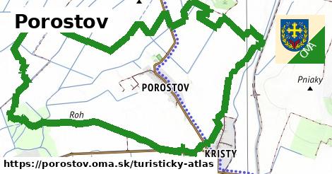 ikona Turistická mapa turisticky-atlas v porostov