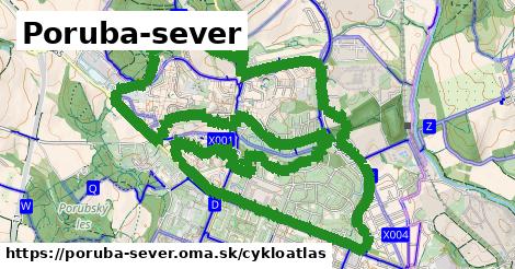 ikona Cyklo cykloatlas v poruba-sever