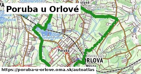 ikona Mapa autoatlas v poruba-u-orlove