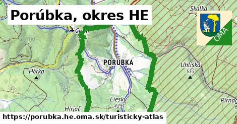 ikona Turistická mapa turisticky-atlas v porubka.he