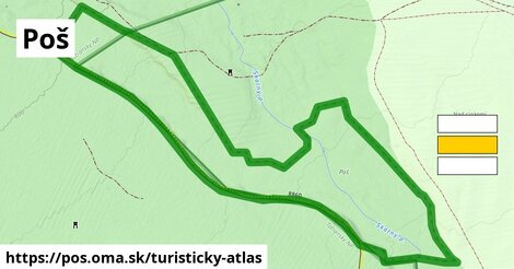 ikona Turistická mapa turisticky-atlas v pos