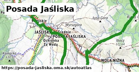 ikona Mapa autoatlas v posada-jasliska