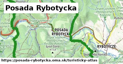 ikona Turistická mapa turisticky-atlas v posada-rybotycka