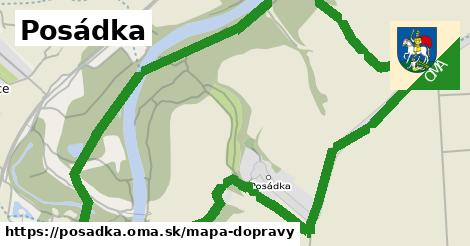 ikona Posádka: 0 m trás mapa-dopravy v posadka