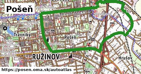 ulice v Pošeň