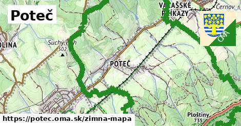 ikona Zimná mapa zimna-mapa v potec