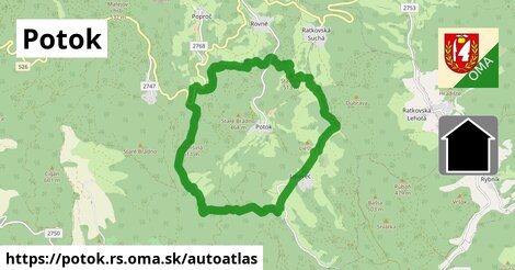 ikona Mapa autoatlas v potok.rs