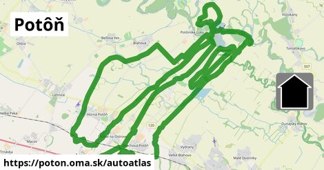 ikona Mapa autoatlas v poton