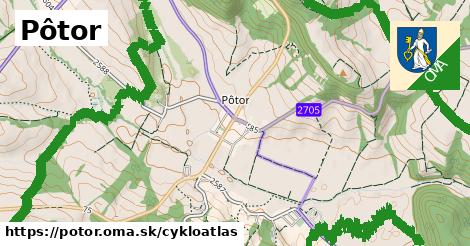 ikona Cyklo cykloatlas v potor