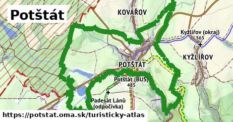 ikona Turistická mapa turisticky-atlas v potstat