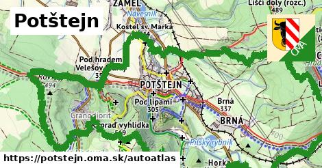 ikona Mapa autoatlas v potstejn