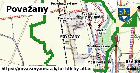 ikona Turistická mapa turisticky-atlas v povazany