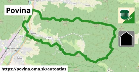 ulice v Povina