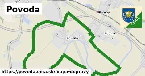 ikona Mapa dopravy mapa-dopravy v povoda