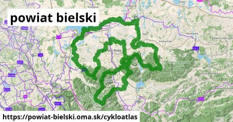 ikona Cyklo cykloatlas v powiat-bielski