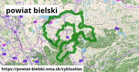 ikona Cyklo cykloatlas v powiat-bielski