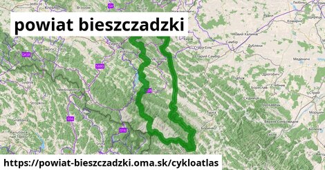 ikona Cyklo cykloatlas v powiat-bieszczadzki