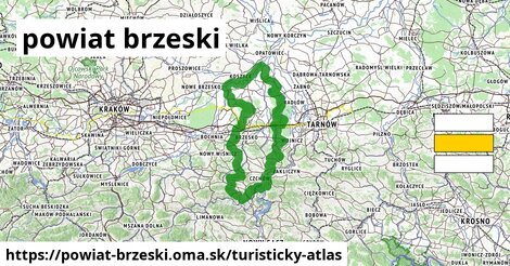 ikona Turistická mapa turisticky-atlas v powiat-brzeski