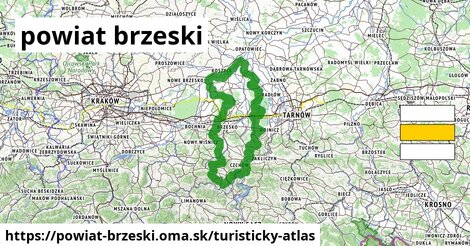 ikona Turistická mapa turisticky-atlas v powiat-brzeski