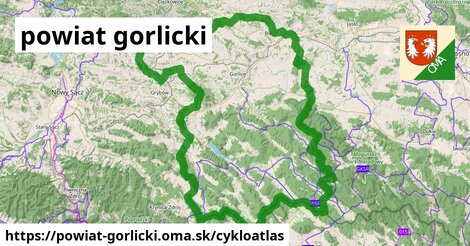 ikona Cyklo cykloatlas v powiat-gorlicki