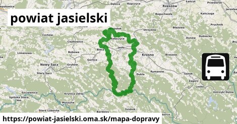 ikona Mapa dopravy mapa-dopravy v powiat-jasielski